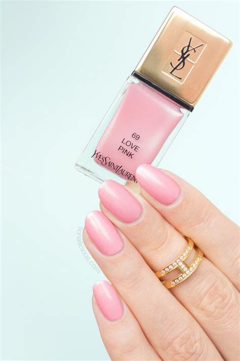 ysl nail pink|who carries ysl nail polish.